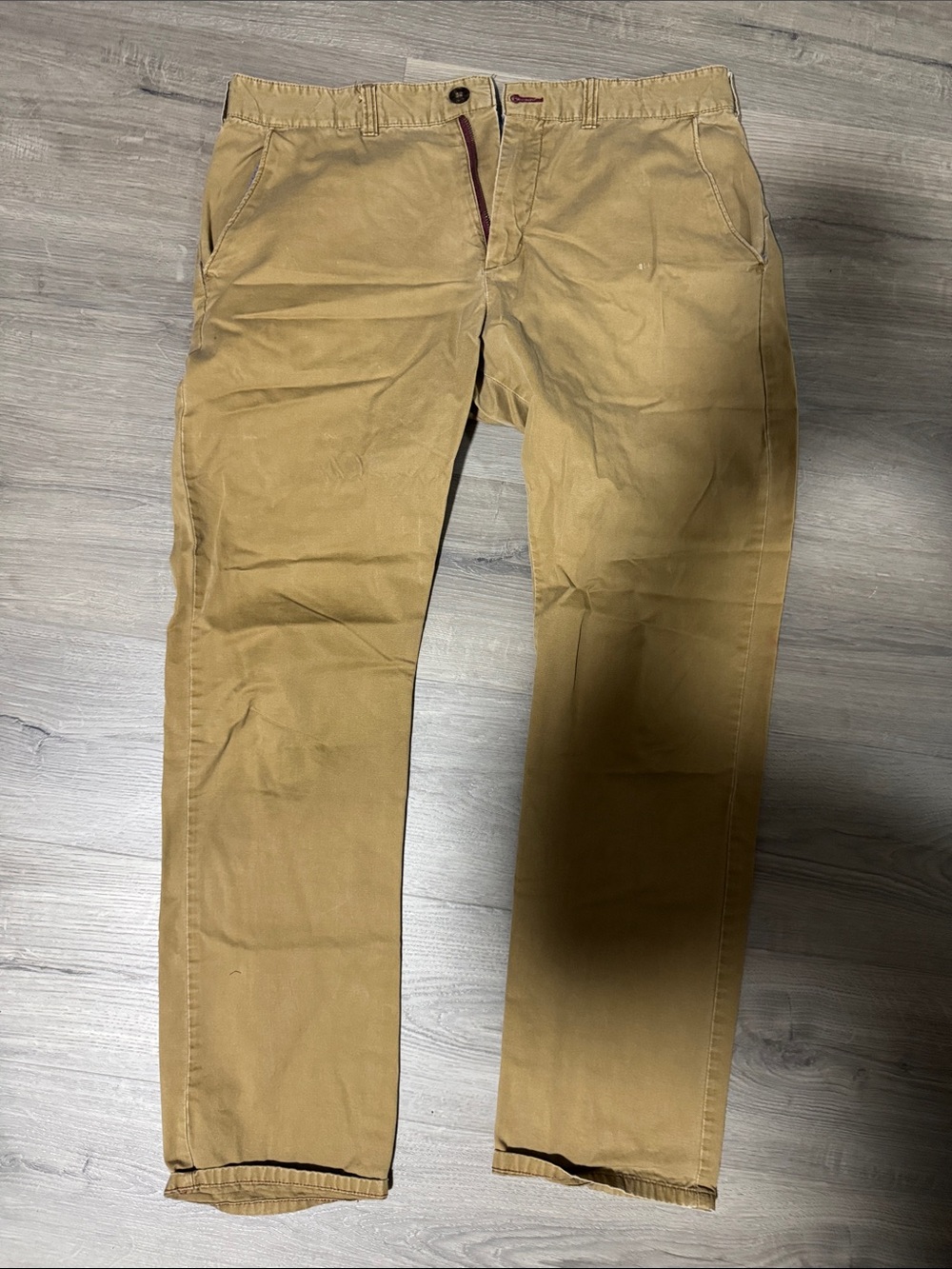 Bullhead Men's Khaki Chinos in Light Brown